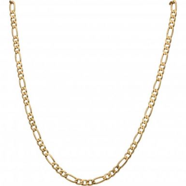 Pre-Owned 9ct Yellow Gold 31 Inch Figaro Chain Necklace