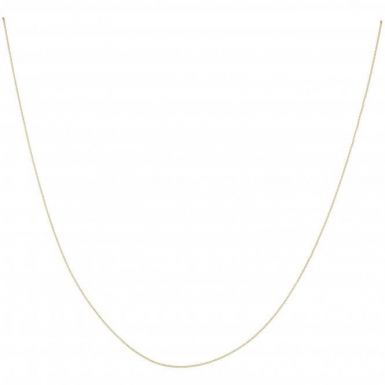 New 9ct Yellow Gold 20" Fine Curb Chain Necklace