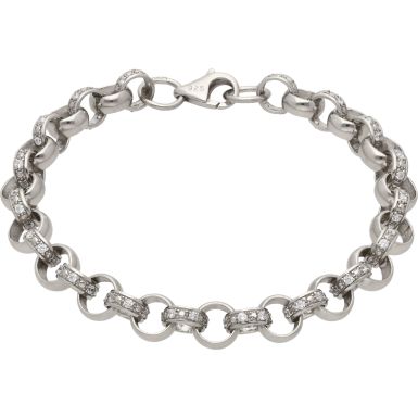 Belcher Silver Bracelet 60.8G | 030100199425 | Cash Converters