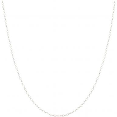 New Sterling Silver 20 Inch Belcher Link Chain Necklace