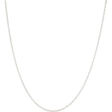 New Sterling Silver 20" Prince Of Wales Link Chain Necklace