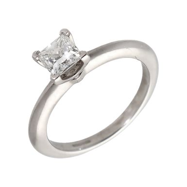 Pre-Owned Tiffany & Co Platinum 0.50ct Diamond Solitaire Ring