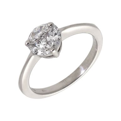 Pre-Owned 18ct White Gold 0.51 Carat Diamond Dress Ring