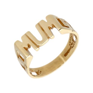 Pre-Owned 9ct Yellow Gold Mum Ring