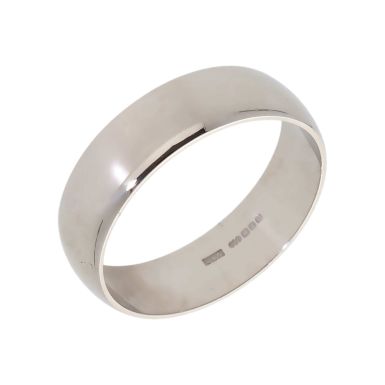 Pre-Owned Palladium 6mm Wedding Band Ring