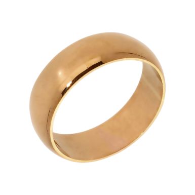 Pre-Owned 22ct Yellow Gold 6.5mm Wedding Band Ring