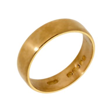 Pre-Owned 22ct Gold 5mm Wedding Band Ring