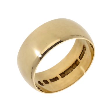Pre-Owned 9ct Yellow Gold 9mm Wedding Band Ring