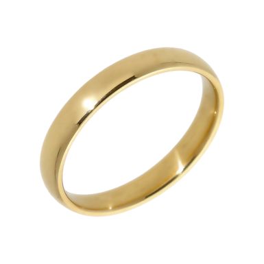 Pre-Owned 18ct Yellow Gold 3mm Wedding Band Ring