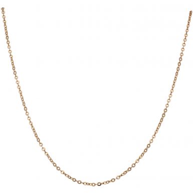 Pre-Owned 9ct Yellow Gold 25 Inch Trace Chain Necklace