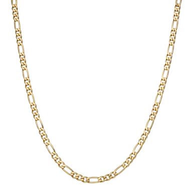 Pre-Owned 9ct Yellow Gold 28 Inch Figaro Chain Necklace
