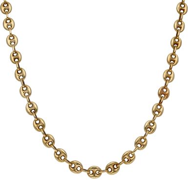 Pre-Owned 9ct Gold 24 Inch Hollow Anchor Link Chain Necklace