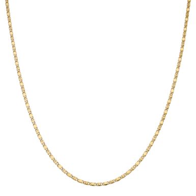 Pre-Owned 18ct Yellow Gold 19.5 Inch Fancy Link Chain Necklace
