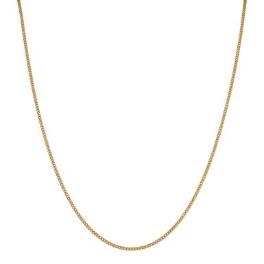 Pre-Owned 18ct Yellow Gold 18 Inch Curb Chain Necklace