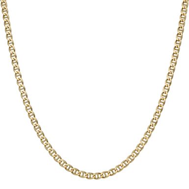 Pre-Owned 9ct Yellow Gold 20 Inch Anchor Link Chain Necklace