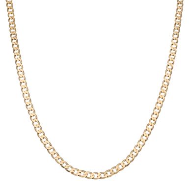 Pre-Owned 9ct Yellow Gold 30 Inch Curb Chain Necklace