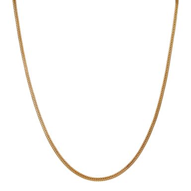 Pre-Owned 9ct Yellow Gold 19.5 Inch Foxtail Link Chain Necklace