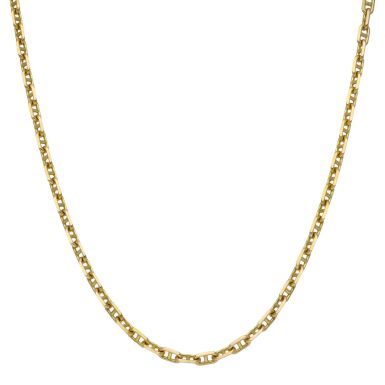 Pre-Owned 9ct Yellow Gold 20 Inch Anchor Link Chain Necklace