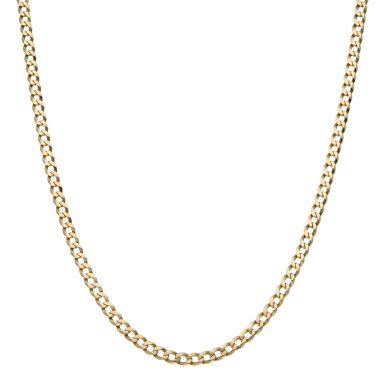 Pre-Owned 9ct Yellow Gold 20.5 Inch Curb Chain Necklace