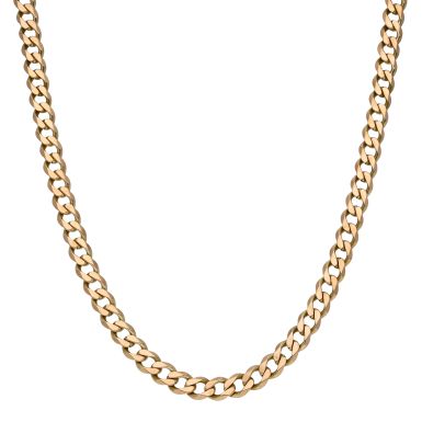 Pre-Owned 9ct Yellow Gold 18 Inch Heavy Curb Chain Necklace