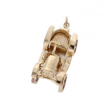 Pre-Owned 9ct Gold Vintage Car Charm