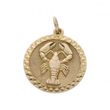 Pre-Owned 9ct Yellow Gold Lobster Pendant
