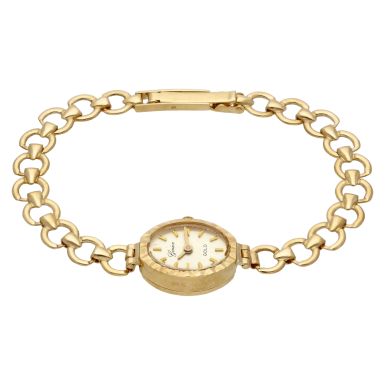 Pre-Owned 9ct Yellow Gold Geneve Dress Watch