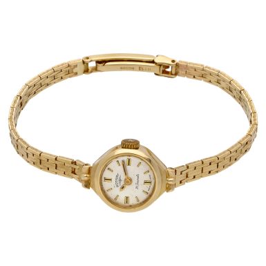 Pre-Owned 9ct Yellow Gold Rotary Dress Watch