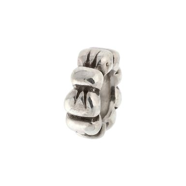 Pre-Owned Pandora Silver Bows Spacer Charm