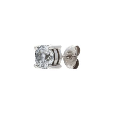 Pre-Owned 18ct White Gold 0.92 Carat Diamond Single Stud Earring