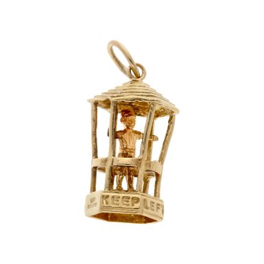 Pre-Owned Vintage 1972 9ct Gold Traffic Policeman Charm