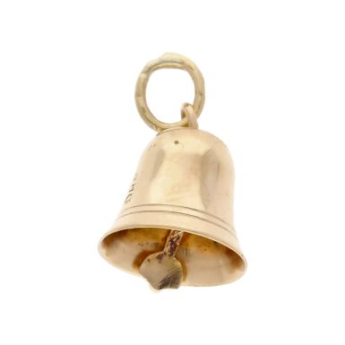 Pre-Owned 9ct Yellow Gold Hollow Bell Charm