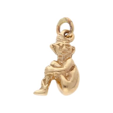 Pre-Owned 9ct Yellow Gold Hollow Elf Pixie Charm