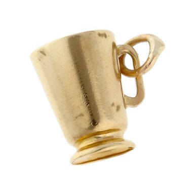 Pre-Owned 9ct Yellow Gold Hollow Cup Charm