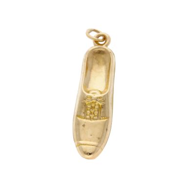 Pre-Owned 9ct Yellow Gold Hollow Shoe Charm