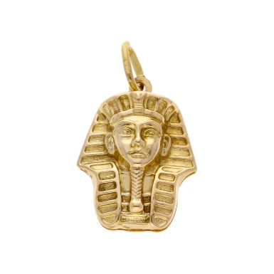 Pre-Owned 9ct Yellow Gold Hollow Tutankhamun Charm