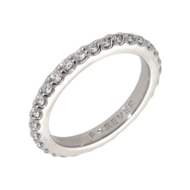 Pre-Owned Platinum 0.58 Carat Diamond Full Eternity Band Ring