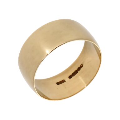 Pre-Owned 9ct Yellow Gold 10mm Wedding Band Ring