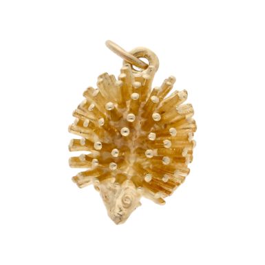 Pre-Owned 9ct Yellow Gold Hedgehog Charm