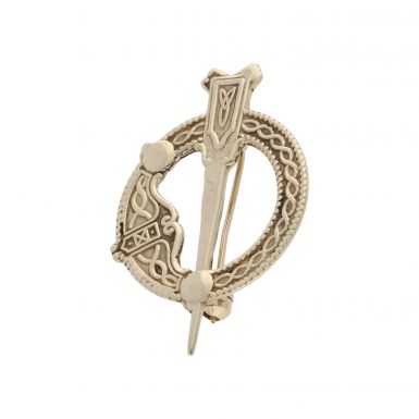 Pre-Owned 9ct Yellow Gold Celtic Design Brooch