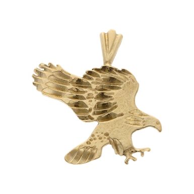 Pre-Owned 14ct Yellow Gold Eagle Pendant