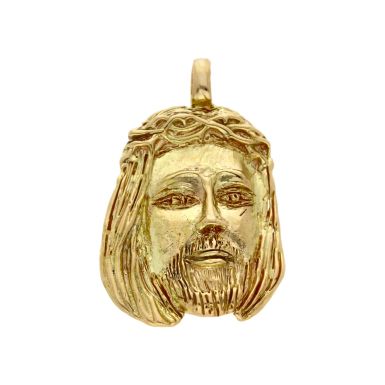 Pre-Owned 18ct Yellow Gold Jesus Pendant