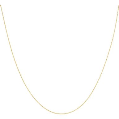 New 9ct Yellow Gold 20 Inch Fine Curb Link Chain Necklace
