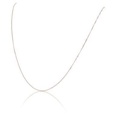 New 9ct White Gold 18 Inch Curb Link Chain Necklace