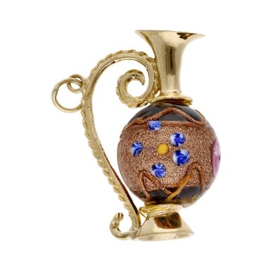 Pre-Owned Vintage 1965 9ct Yellow Gold Vase Charm