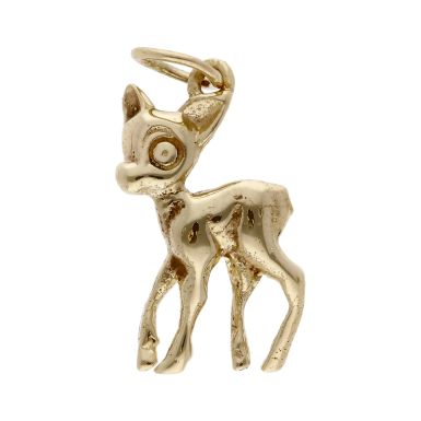 Pre-Owned Vintage 1979 9ct Bambi Charm