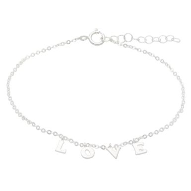 New Sterling Silver Love Bracelet