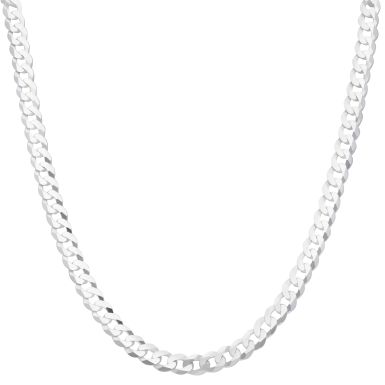 New Sterling Silver Solid 18" Curb Chain Necklace 23g