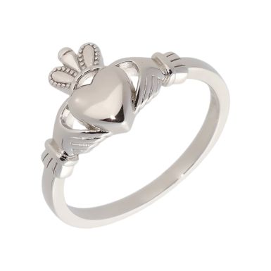 New Sterling Silver Claddagh Ring