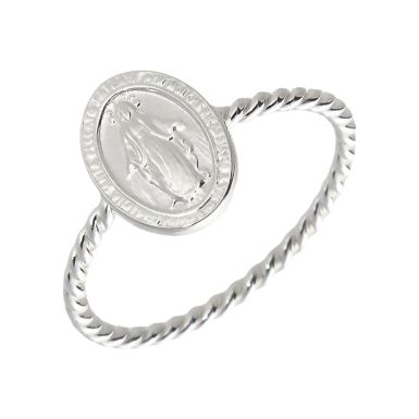 New Sterling Silver Miraculous Ring